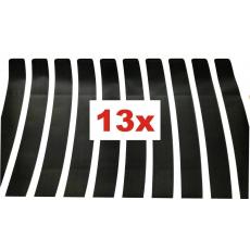 OPPL Ladekanteschutz Carbon-Folien (Bogen) passend für Audi A4  Typ:B8 2012-
