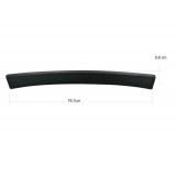 OPPL rear bumper protector black for Toyota Yaris III hatchback type: XP13 2012-2014