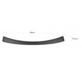OPPL rear bumper protector black for Toyota RAV4 IV suv type:  2016-2018