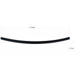 OPPL rear bumper protector black for Hyundai Santa Fe suv type: DM 2012-2018