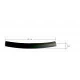 OPPL rear bumper protector black for Skoda Octavia II station wagon / estate type: 1Z 2004-2013