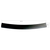 OPPL rear bumper protector black for Skoda Fabia II hatchback type: 5J 2007-2010