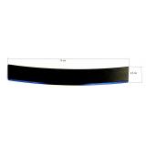 OPPL Ladekantenschutz ABS Basic passend für Chevrolet Aveo Limousine Typ:T250 2011-