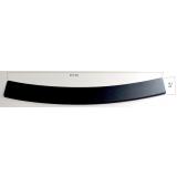 OPPL rear bumper protector black for Renault Clio III station wagon / estate type: R 2009-2013