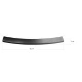 OPPL rear bumper protector black for Hyundai i30 hatchback type: FD 2007-2010