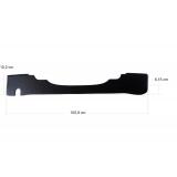 OPPL rear bumper protector black for Suzuki Jimny offroad vehicle / pickup type: FJ 1998-2018