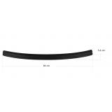 OPPL rear bumper protector black for Seat Leon III hatchback type: 5F 2013-2020