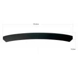 OPPL rear bumper protector black for Opel / Vauxhall / HoldenVivaro minibus / LCR type: C 2019-
