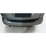 OPPL rear bumper protector black for Citroen Spacetourer minibus / LCR type:  2017-