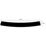 OPPL rear bumper protector black for Ford Focus II hatchback type: DA3 2008-2010