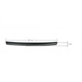 OPPL rear bumper protector carbon for Fiat 500 hatchback type: 150 2007-