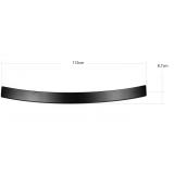 OPPL rear bumper protector carbon for SsangYong Rodius II suv type:  2013-2020