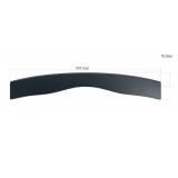 OPPL rear bumper protector carbon for Renault Koleos suv type:  2016-